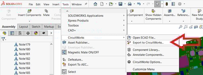 CircuitWorks export